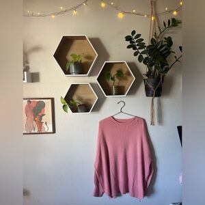 Oversized Pink Sweater